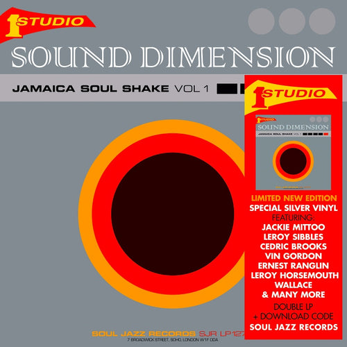 Sound Dimension - Jamaica Soul Shake Vol. 1 (Silver Vinyl) 2LP