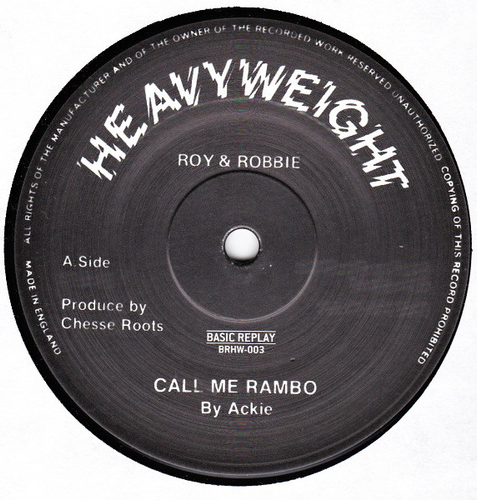 Ackie / Chesse Roots - Call Me Rambo 12